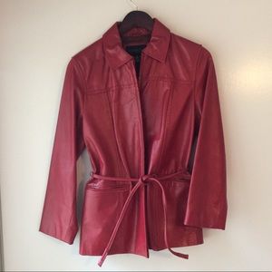 Red Leather Jacket